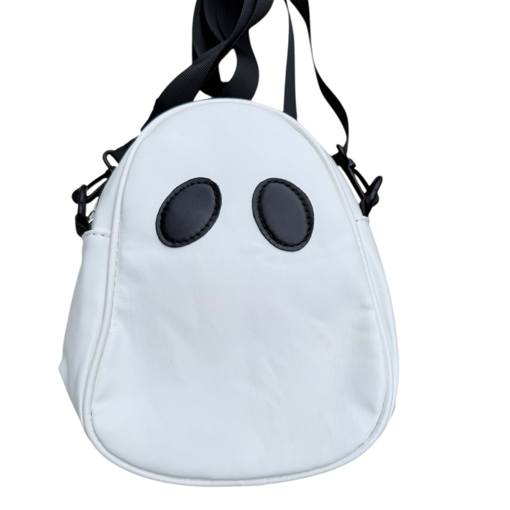 White Ghost Face Crossbody Boo‎ Bag Halloween